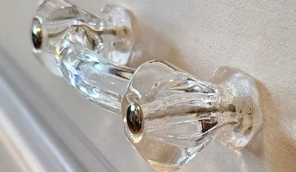 glass handle hardware